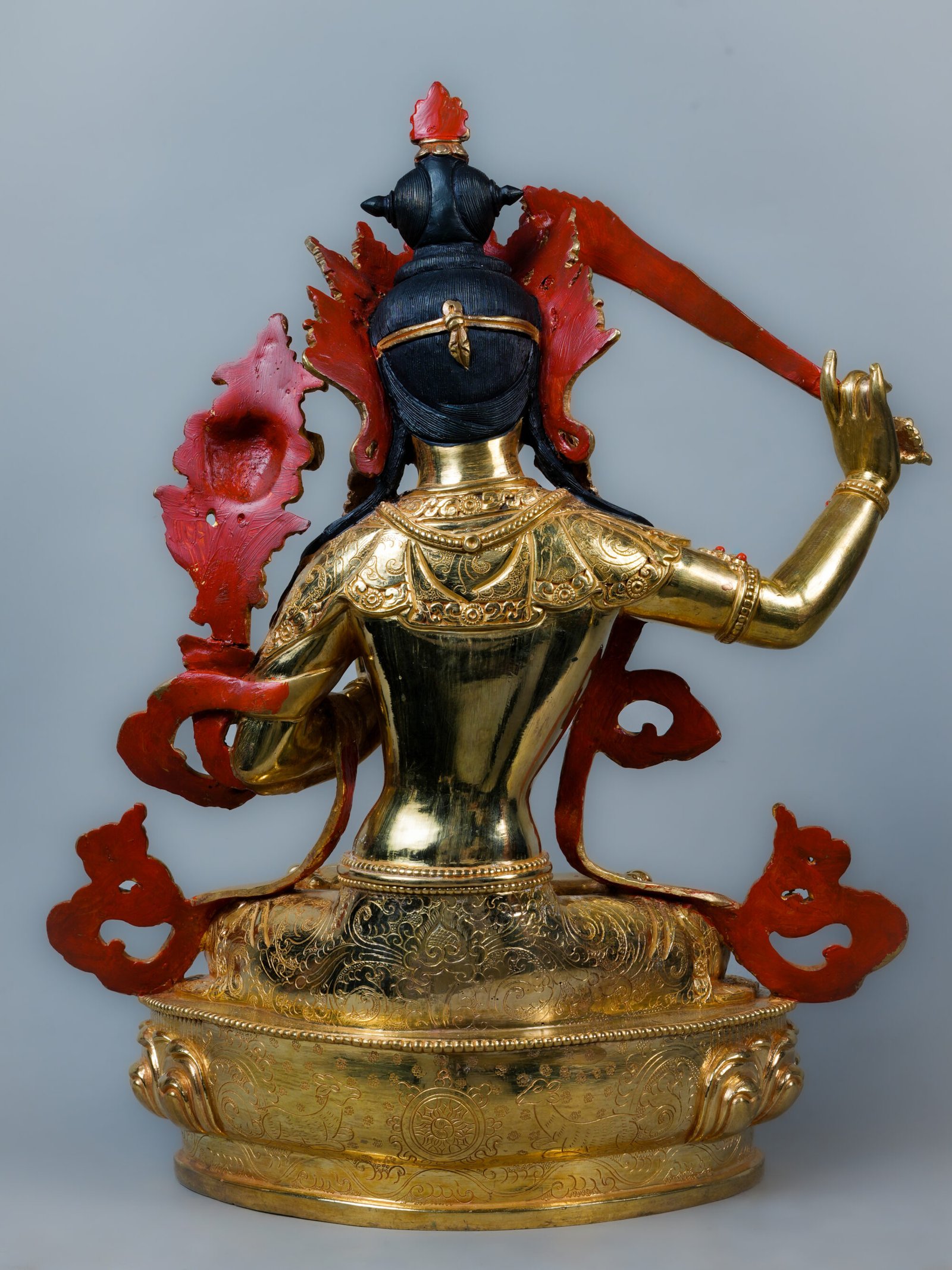 Manjushri with Wisdom Sword | 13 inch - Image 4
