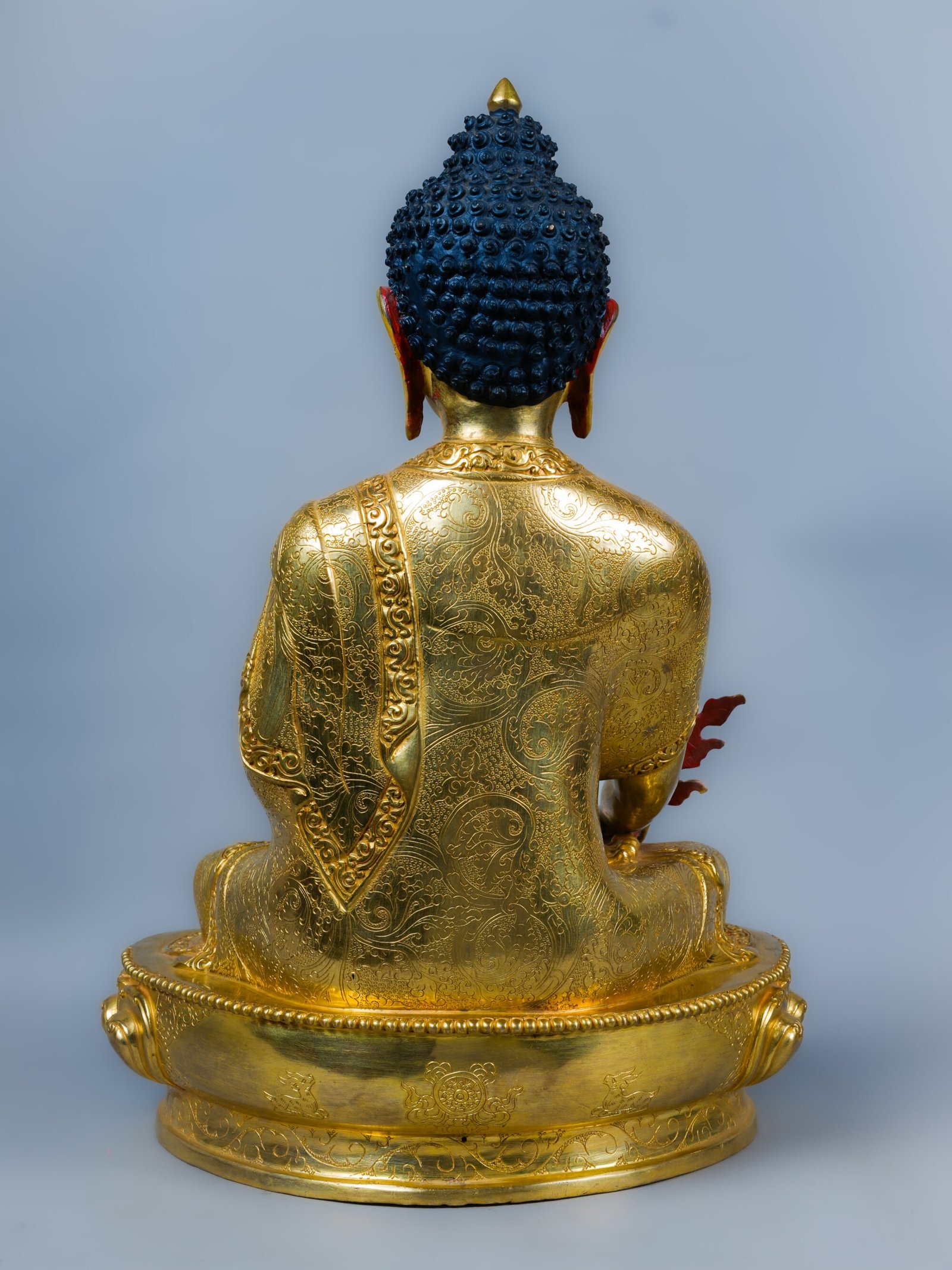 Medicine Buddha Statue – The Buddha of Healing & Compassion | 13 inch - Image 4