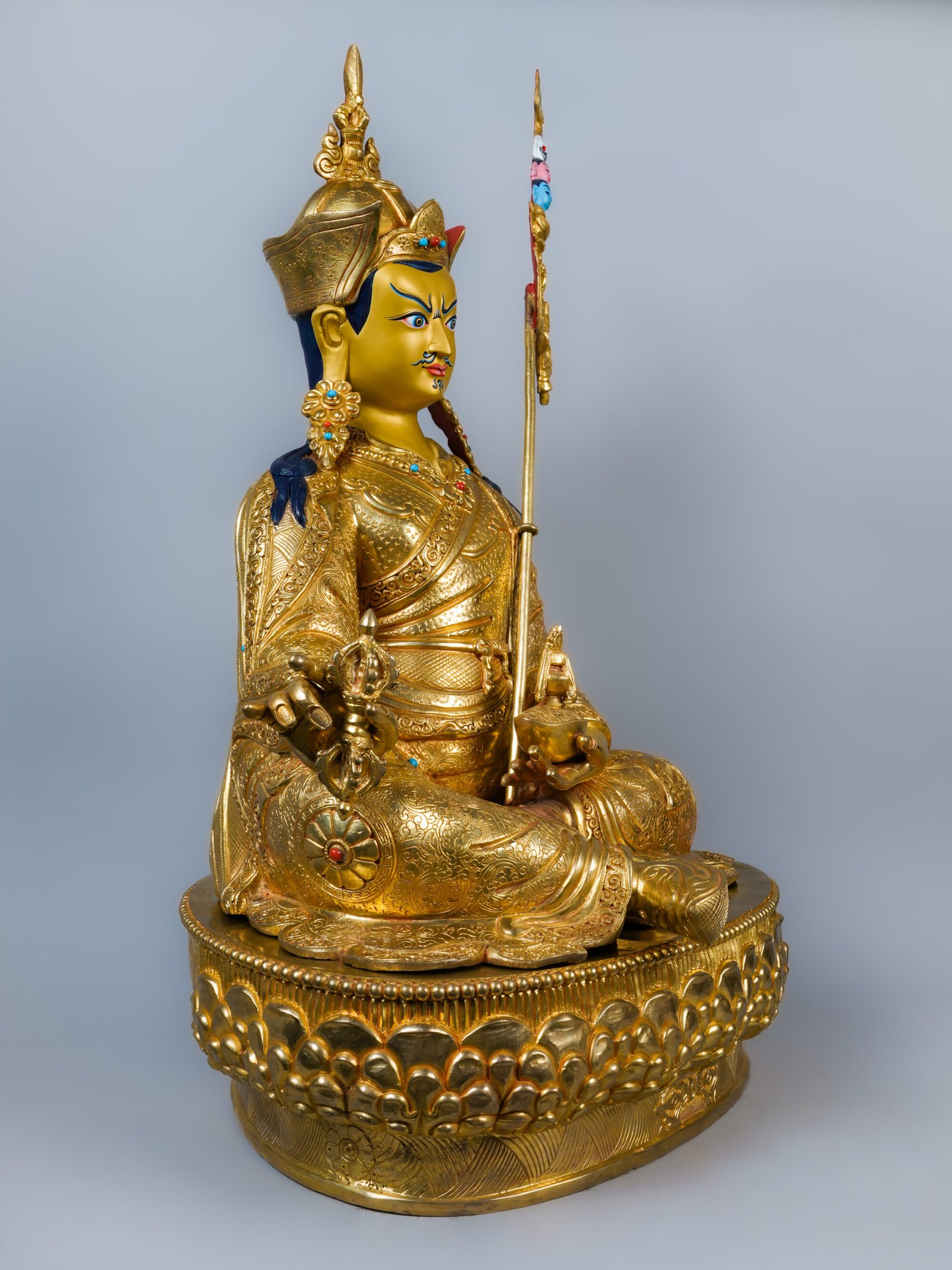 Guru Rinpoche statue | 19 inch - Image 2