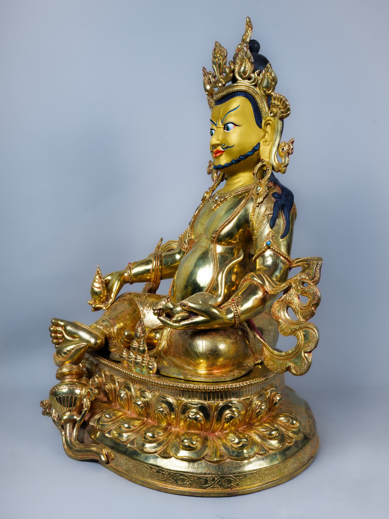 Handcrafted Jambala Statue – The Buddha of Wealth & Prosperity | 19 inch - Image 3