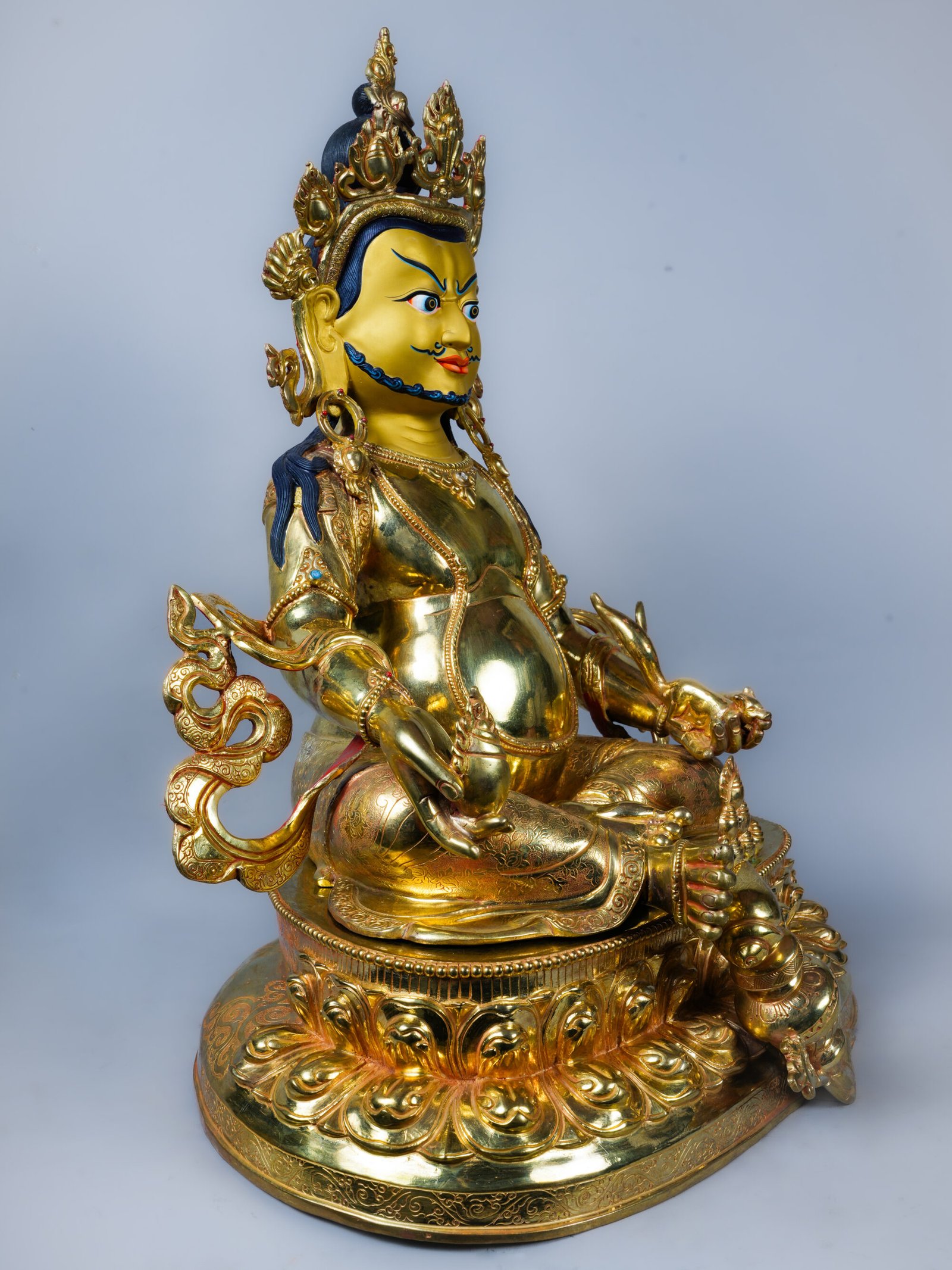 Handcrafted Jambala Statue – The Buddha of Wealth & Prosperity | 19 inch - Image 2