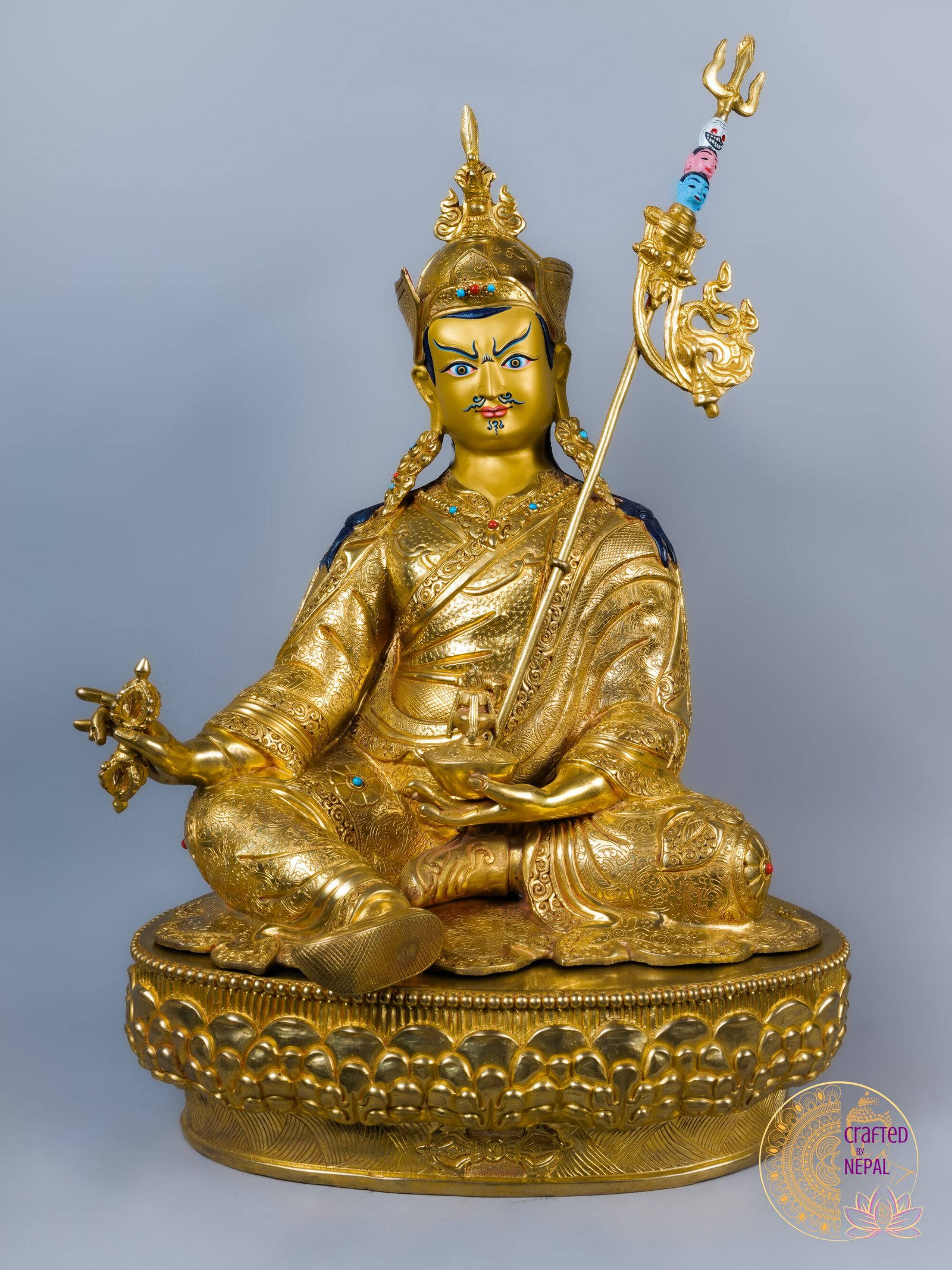 Guru Rinpoche statue | 19 inch